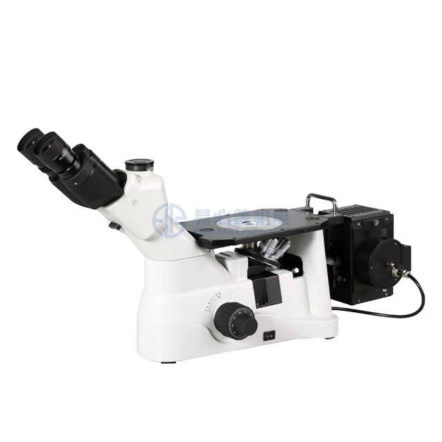 Перевернутый металлургический микроскоп с программным обеспечением для анализа металлографических изображений